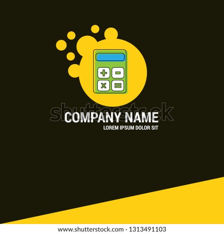 calculator logo image icon.Designed for your web site design, logo, app, UI