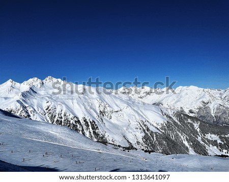 Slopes in the Austrian Alps