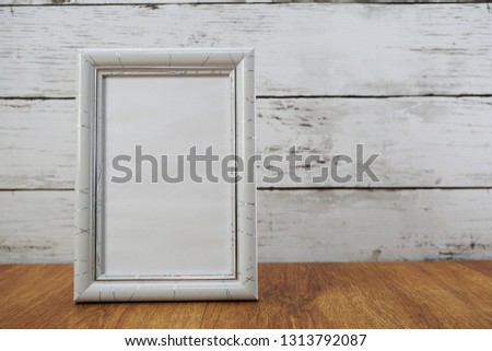 space photo frame with space background