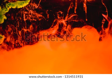 Color explosion.Abstract background.Smoke Colorful of ink in water.