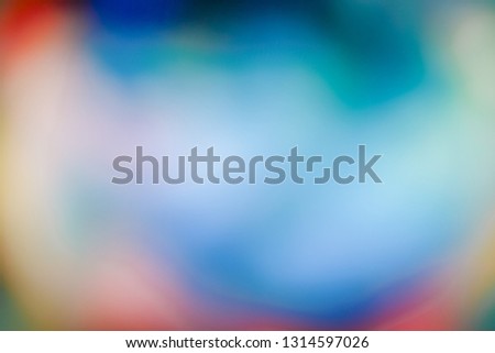 Colorful blurred bokeh background