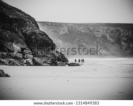 St Agnes Beach in Cornwall - a surfers paradise in England