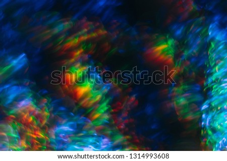 Colorful abstract background. Rainbow on the space