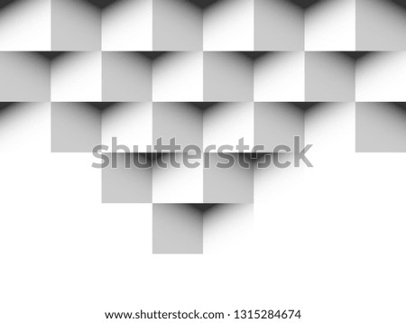 White geometric texture. Vector background can be used in cover design, CD cover, book design, website background, advertising. White seamless texture with shadow.