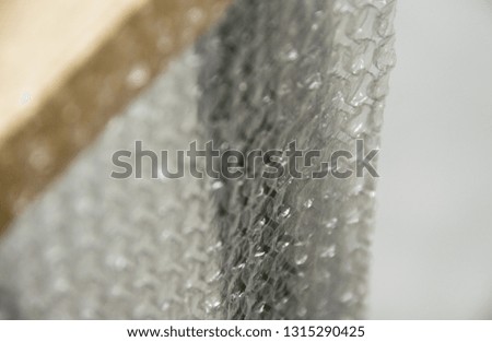 Air bubble wrap foil texture - Image 