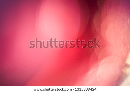 Red and pink bokeh
