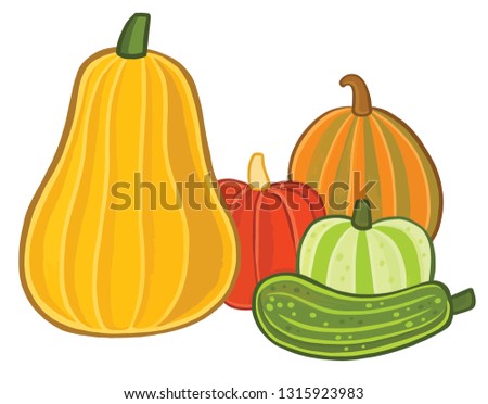 different types of pumpkin