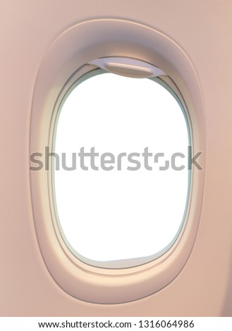 View from the airplane window, ready for your picture.