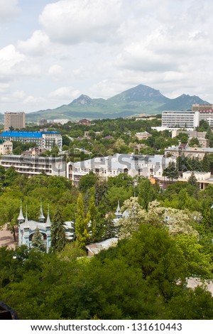 City and mountains, Pyatigorsk
