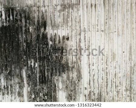 Grunge white wall for background in vintage style