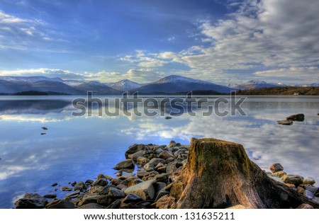 Loch Lomond Scotland Royalty-Free Stock Photo #131635211