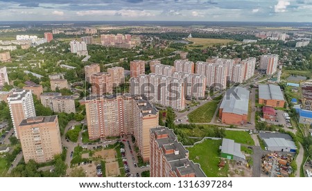 Zheleznodorozhny was city in Moscow Oblast, Russia. It was abolished and merged into city of Balashikha. View above. Balashikha is town in Moscow Region on Pekhorka River east of Moscow Ring Road.