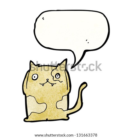 funny cartoon cat