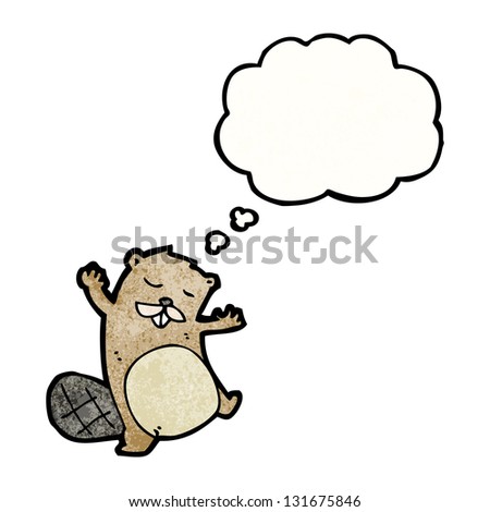 dancing beaver cartoon