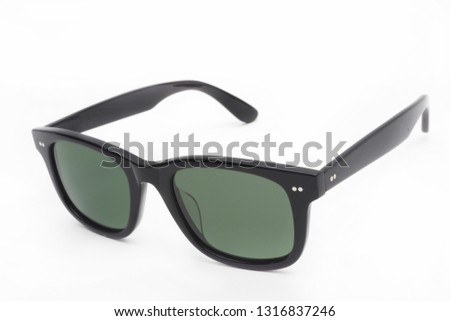 Sunglasses  with white background