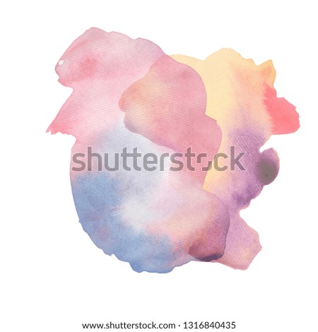 Spots, splashes, strokes, stains, isolated on white background. Basis for design, paper and fabric.
