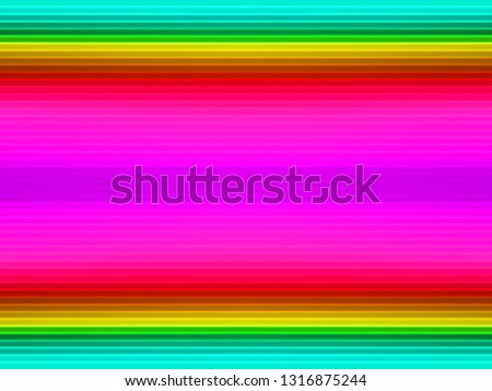 multicolored parallel horizontal lines pattern. abstract vibrant geometric elements background. elegant illustration for theme tablecloth backdrop textile or presentation concept design
