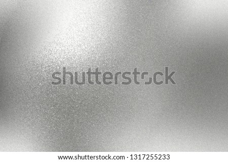 Abstract background, reflection rough chrome metal texture
