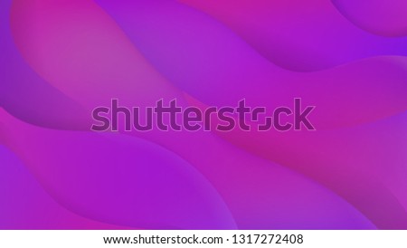 Gradient, neon lines, forms. Vector. Modern wallpaper in a minimalist style. Color geometric gradient, futuristic background.