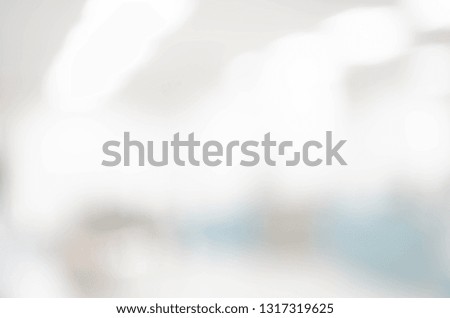 Abstract blurred background from building hall.
