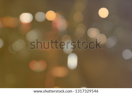Lighting abstract bokeh and background