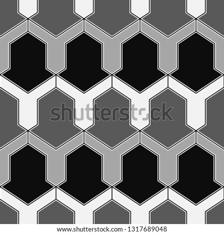 Geometrical backdrop.Seamless pattern. Figures ornament. Polygons motif.Geometric wallpaper. Shapes background. Digital paper, textile print, web design, abstract. Vector