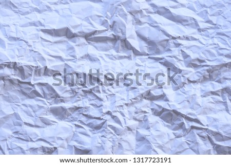 Crumpled whites paper background