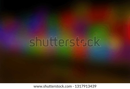 Blurred  Colorful box background