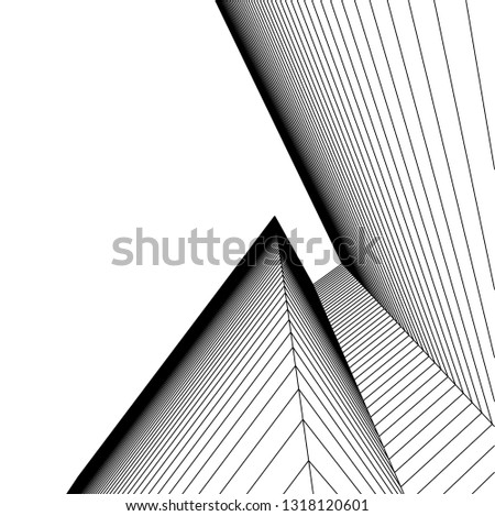 abstract lines, architecture background