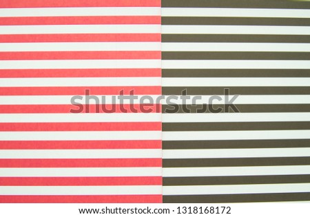 White-red and white-black stripes on the background of Flatley