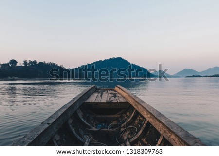 Vintage wooden boat - Image