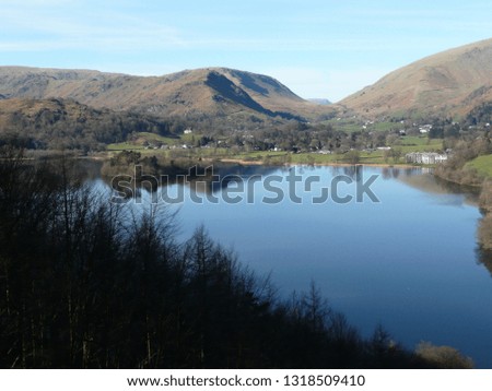 The beautiful countryside of the Lake District 
