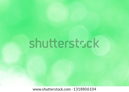 Green bokeh texture background