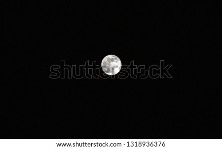 full moon at night 