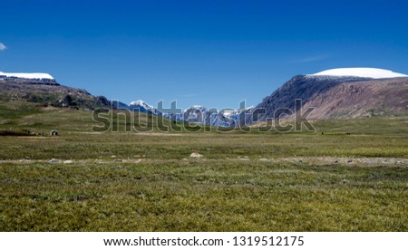 Amazing valley in Tian Shan mountains, Kyrgyzstan, Asia