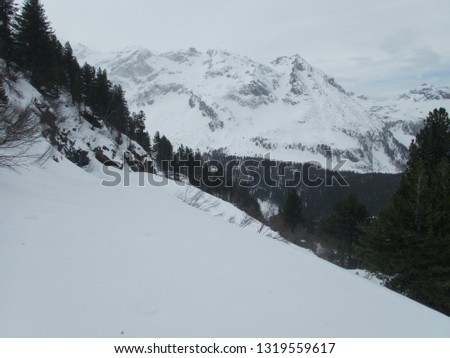 winter skitouring adventure in granastpitzgruppe mountains in austrian alps from enzingerboden in stubachtal