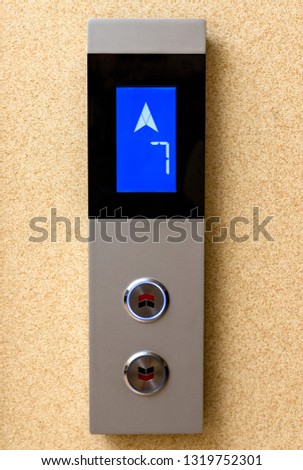 elevator call button seven floor