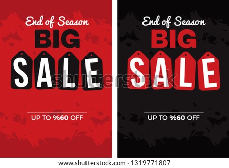 Vector sale poster, sale banner, black Friday, Black Friday Sale, Summer Sale, Christmas Royalty-Free Stock Photo #1319771807