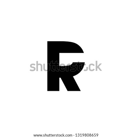 rr letter vector logo
