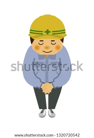 Worker's illustration.
Male clip art in work clothes.
Various poses of workers.