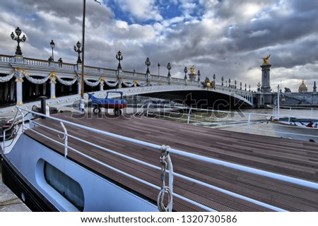 Napoleon III Bridge Paris France