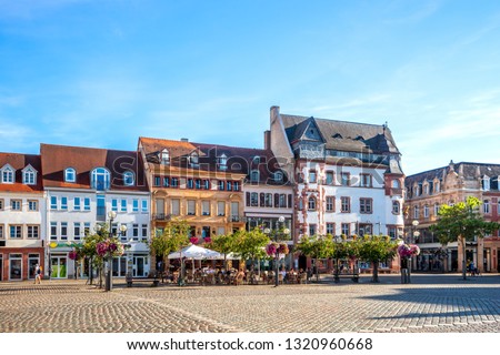 City hall Square in Landau in der Pfalz, Germany  Royalty-Free Stock Photo #1320960668