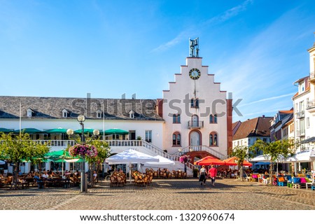 City hall Square in Landau in der Pfalz, Germany  Royalty-Free Stock Photo #1320960674