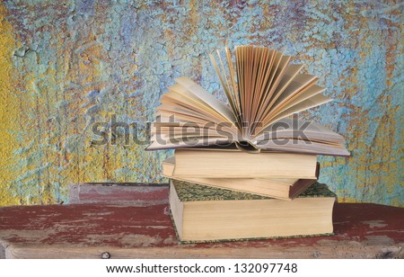 opened book