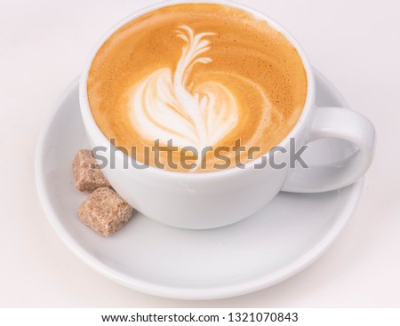 Cappuccino with picture