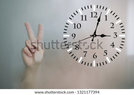 Daylight Saving Time. DST. Wall Clock going to winter time. Turn time forward. Abstract photo of changing time at spring.