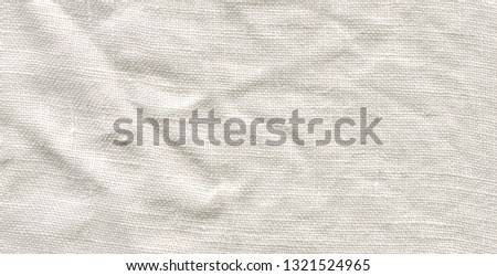 White linen canvas. White fabric texture. White canvas texture. Natural white linen background