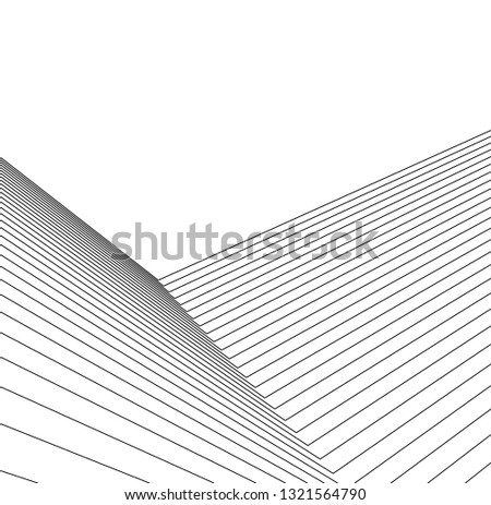 abstract lines, architecture background