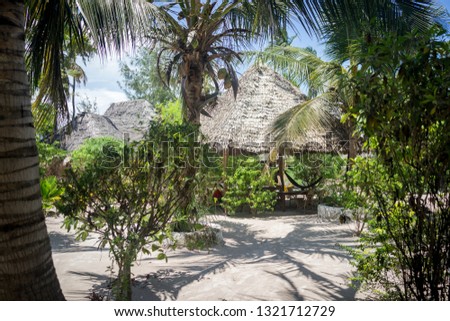 Tropical traditional resort