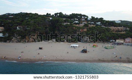 Beautiful Beach vibes on the coast in Girona/Catalonia/Spain